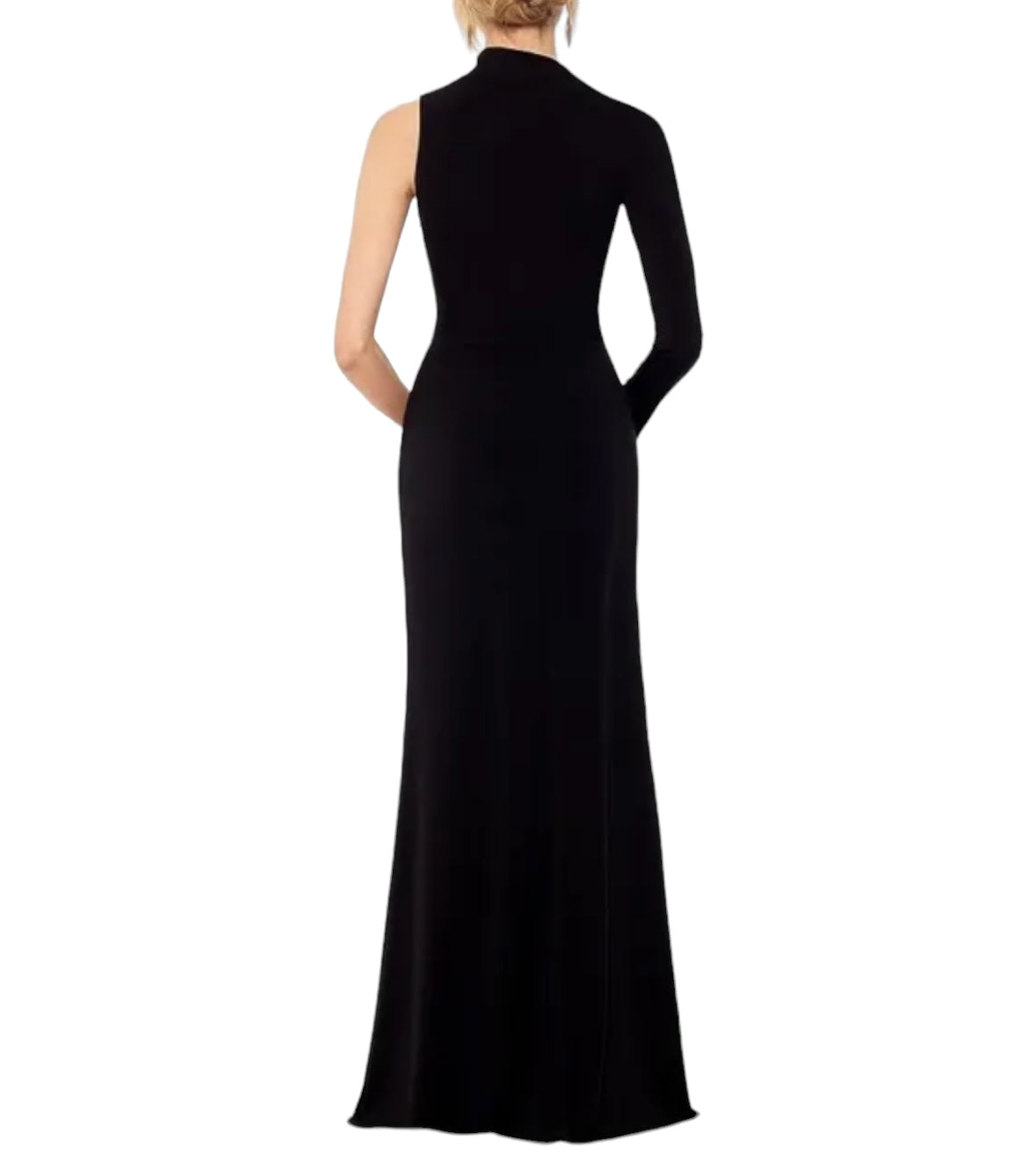 Betsy & Adam Womens Asymmetrical Gown Black Size 8 8 by Betsy & Adam | Brands Overstock