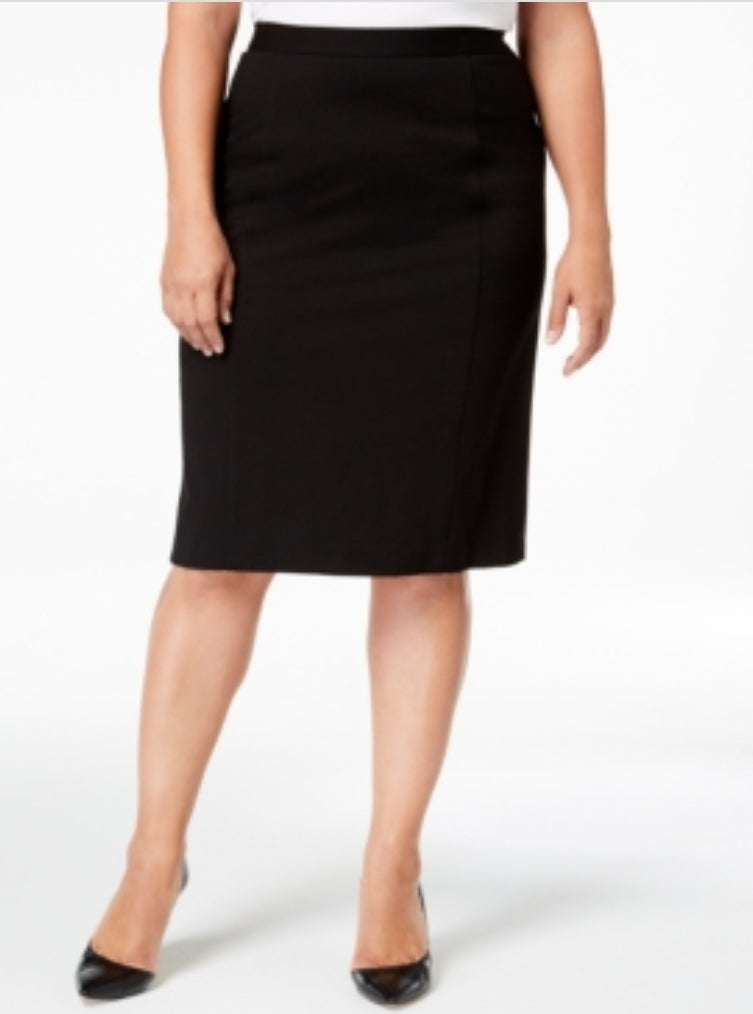 Kasper Plus Size Pencil Skirt 22W 22W Dresses by Brands Overstock | Brands Overstock