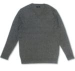 Alfani Men's Solid V-Neck Cotton Sweater XXL