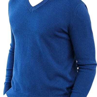 Men's Regular Long Sleeve Basic Knitwear Pullover Casual Loose Fit V-Neck Sweater Regular Fall Winter Soft Sweaters SIZEXXL